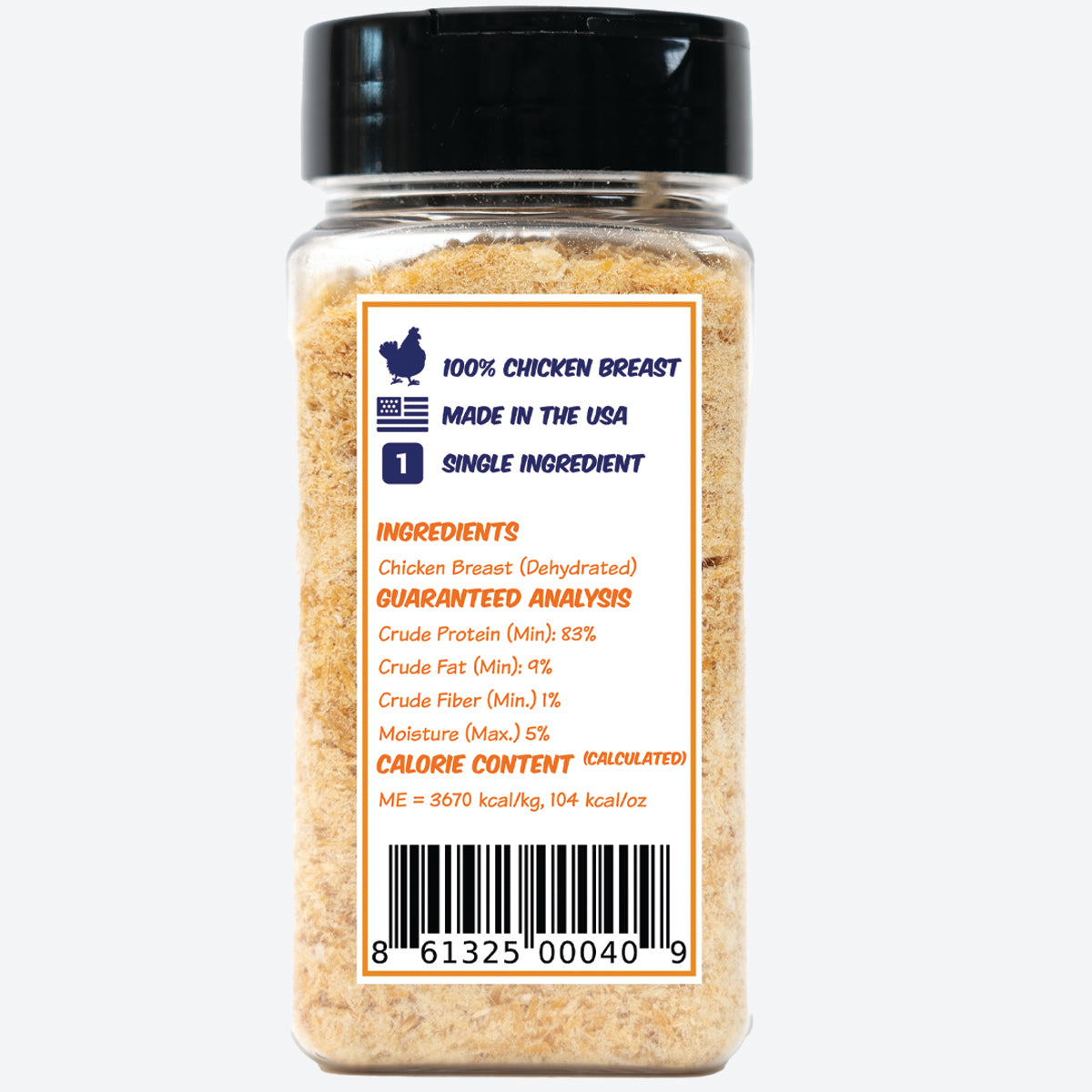 Nala & Luca's Chicken Sprinkles - Food Topper for Dogs & Cats 5oz. "The 1 Pack"