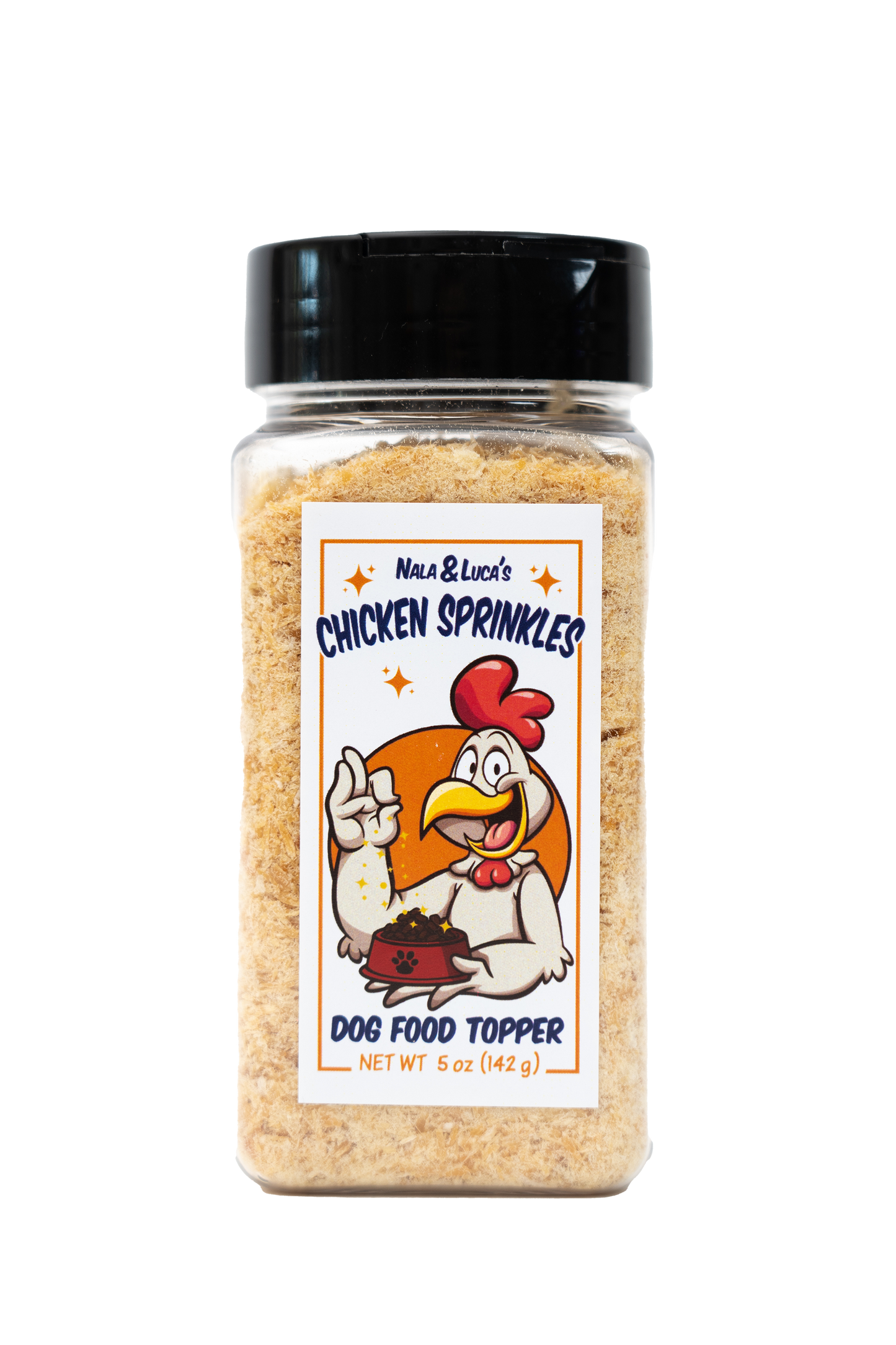 Nala & Luca's Chicken Sprinkles - Food Topper for Dogs & Cats 5oz. "The 1 Pack"
